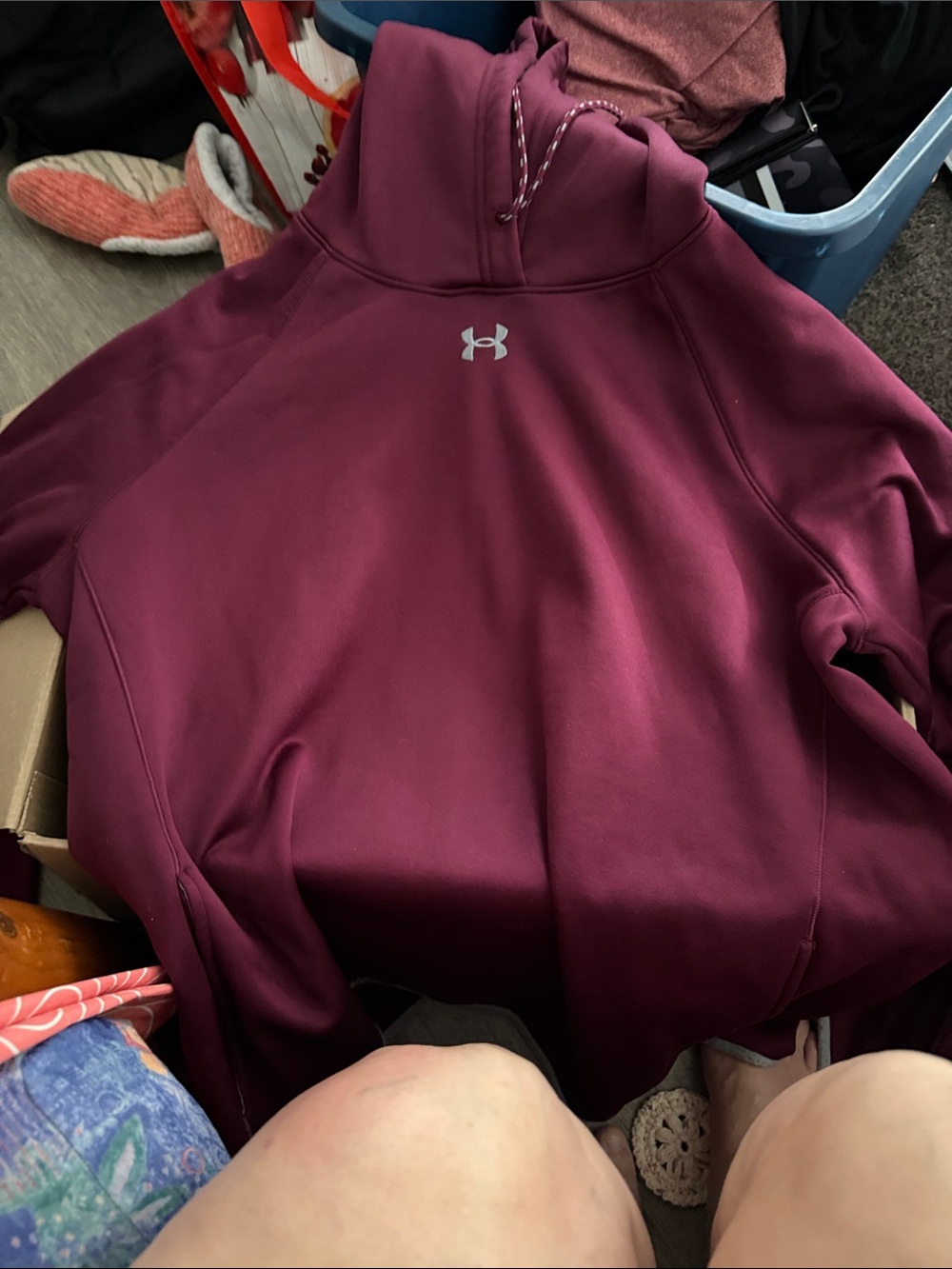 Under Armour Women's Plum Cowl Neck Pullover